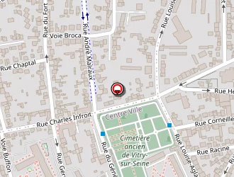 Carte de Just Move à Vitry-sur-seine