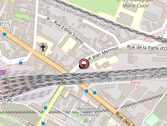 Carte de Souriau à Versailles