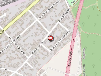 Carte de Huttopia à Versailles