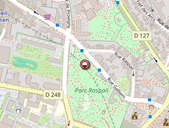 Carte de Centre Des Finances Publiques à Cachan