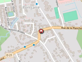 Carte de Daumerie Didier à Pontcarré