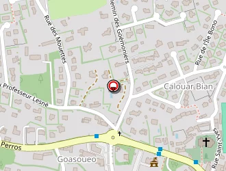 Carte de La Poste à Louannec