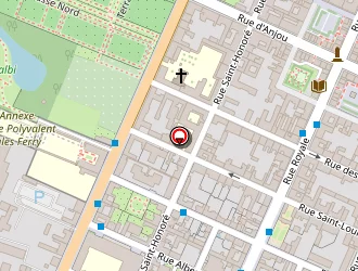 Carte de Villa Saint Paul à Versailles