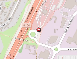 Carte de Francilienne De Pliage à Pontault-combault