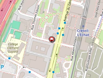 Carte de Centre Epsilon à Créteil