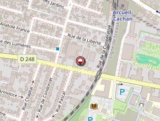 Carte de Ben Othman Youssef à Cachan