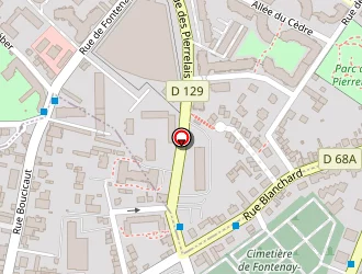 Carte de Del Corral Lola à Fontenay-aux-roses