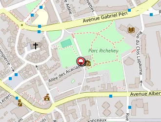 Carte de Chérie Du Centre à Bagneux