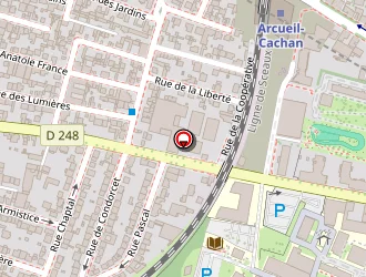 Carte de Nexity Studéa à Cachan