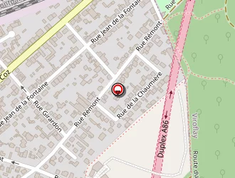 Carte de Barrière Odile à Versailles