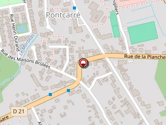 Carte de Chiry Stéphane à Pontcarré