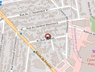 Carte de Tour De Chine à Ormesson-sur-marne