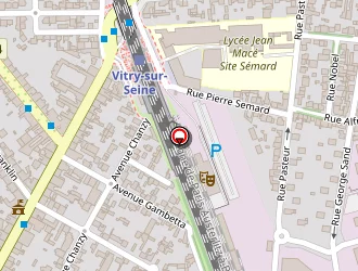 Carte de Ets Chaneb à Vitry-sur-seine