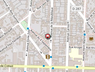 Carte de Le Carnot à Saint-maur-des-fossés