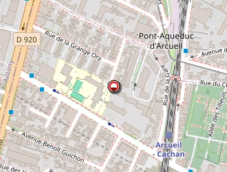 Carte de Le Rollier à Cachan