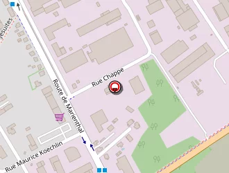 Carte de Letrapub à Haguenau