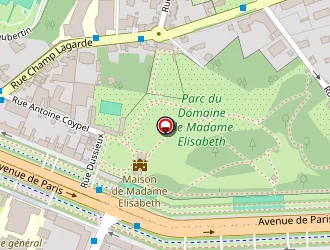 Carte de Senah Koffi à Versailles