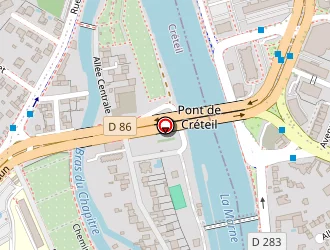 Carte de Nisart à Créteil