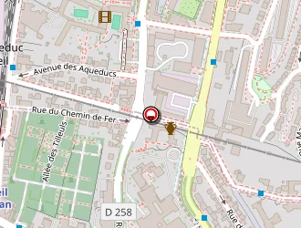 Carte de Chantelle à Cachan