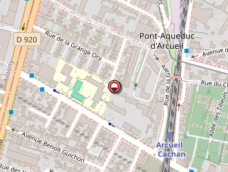 Carte de Espace Musical à Cachan