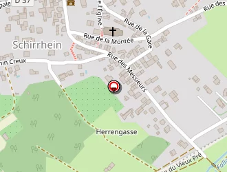 Carte de Espace Chasse à Schirrhein