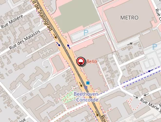 Carte de Arze'e-vitry à Vitry-sur-seine