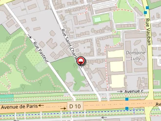 Carte de La Grille à Versailles