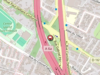 Carte de B.l Médical à Arcueil