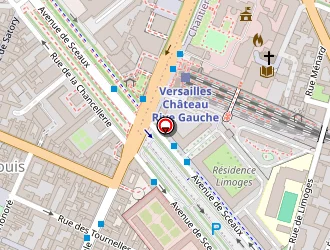 Carte de Galeries Royales Sport à Versailles