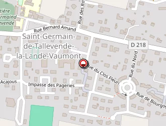 Carte de Lebranchu Chantal à Saint-germain-de-tallevende-la-lande-vaumont