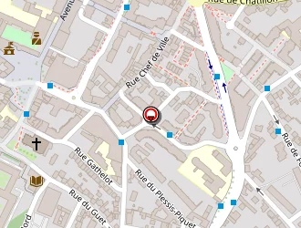 Carte de Centre De Loisirs à Clamart