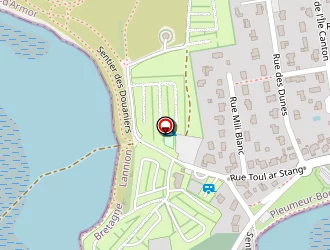 Carte de Vialas à Pleumeur-bodou