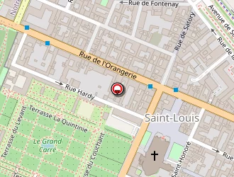 Carte de O'bottega à Versailles