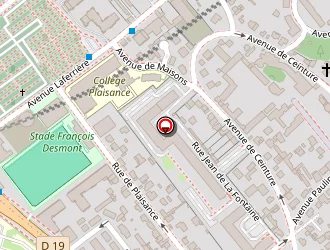 Carte de Association Espace Service à Créteil