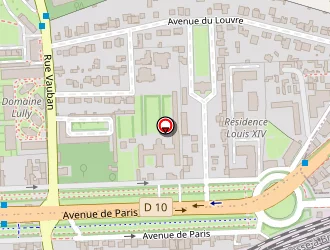 Carte de Wiart Serge à Versailles