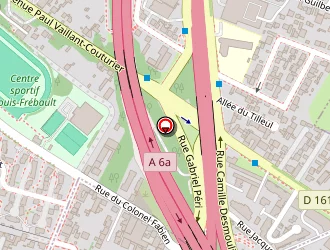 Carte de Marmaran à Arcueil