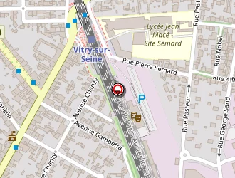 Carte de Concept Loft Immobilier à Vitry-sur-seine