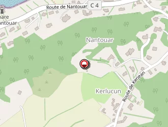 Carte de Le Huerou David à Louannec