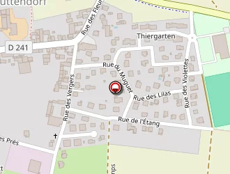 Carte de Delicaro à Huttendorf