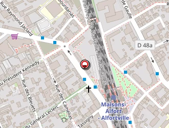 Carte de Bentaleb Aïcha à Alfortville