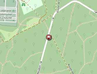 Carte de Tennis Club De Chaville à Chaville