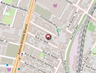 Carte de Reor à Cachan