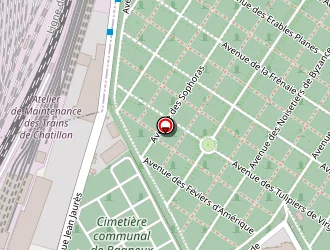 Carte de Cifi Laboureur à Bagneux