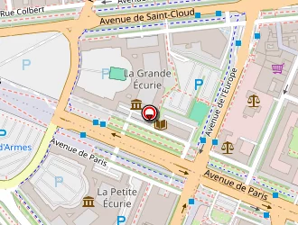 Carte de Buffalo Grill à Versailles