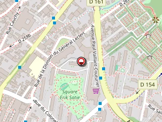 Carte de Quartier De La Gare à Arcueil