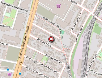 Carte de Couderc Véronique à Cachan