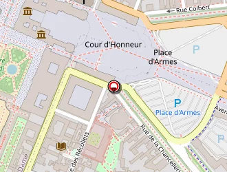 Carte de Lebanon à Versailles