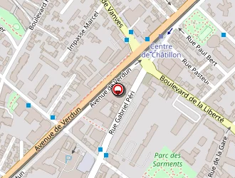 Carte de Vaper's Shop à Châtillon