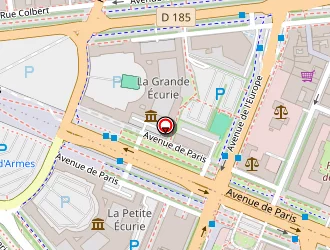 Carte de Chez César à Versailles