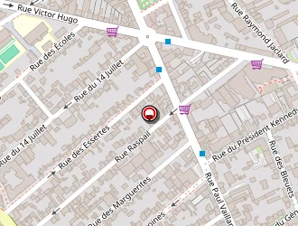 Carte de Droujba à Alfortville